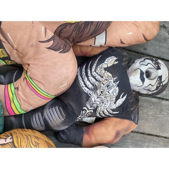 Vintage WWF WWE Wrestling Buddies Bundle - Sting, Hulk hogan Ultimate Warriors - Picture 6 of 10